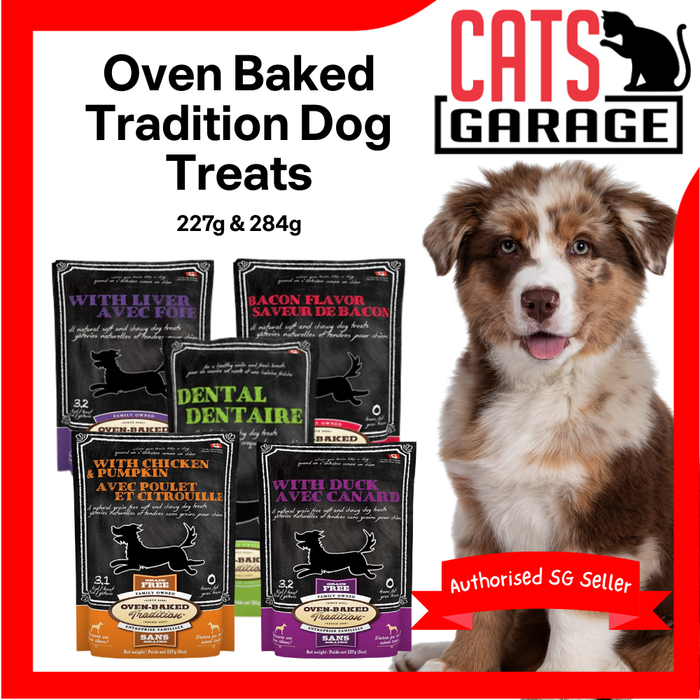 Oven-Baked Tradition Dog Treats 227g & 284g