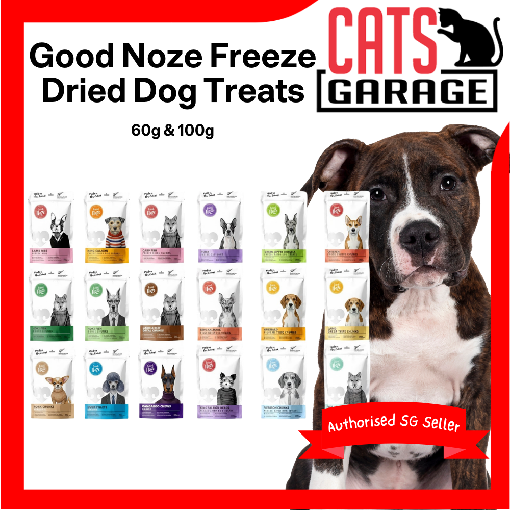 Good Noze Freeze Dried Raw Dog Treats 60g & 100g