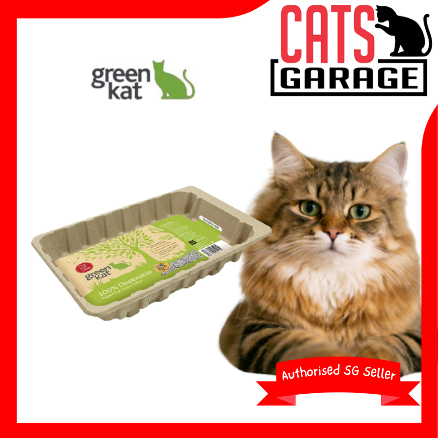 Green Kat [Disposable Paper Tray + 3L Litter]