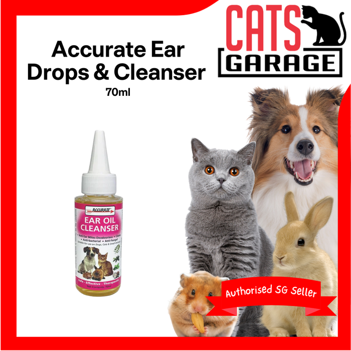 Accurate Ear Drops & Cleanser 70ml