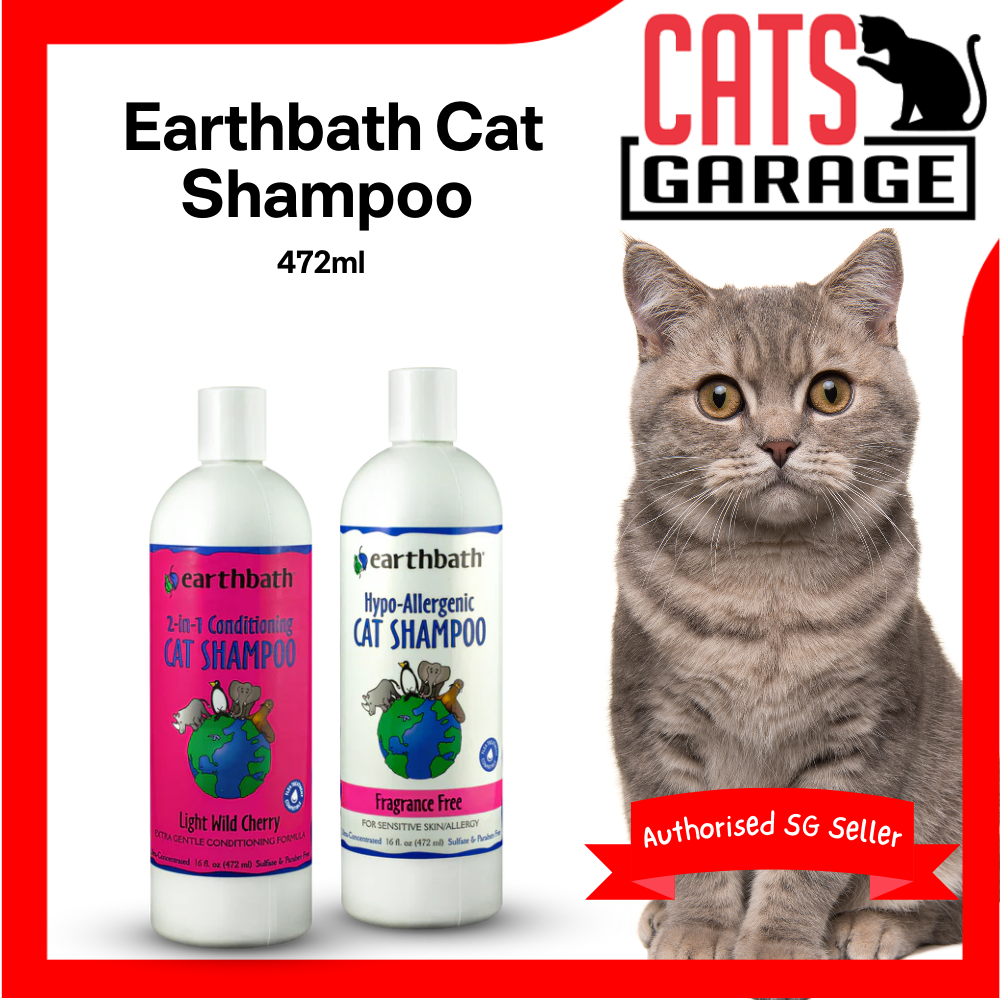 Earthbath Cat Shampoo 472ml