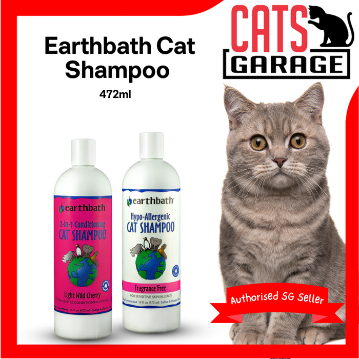 Earthbath Cat Shampoo 472ml