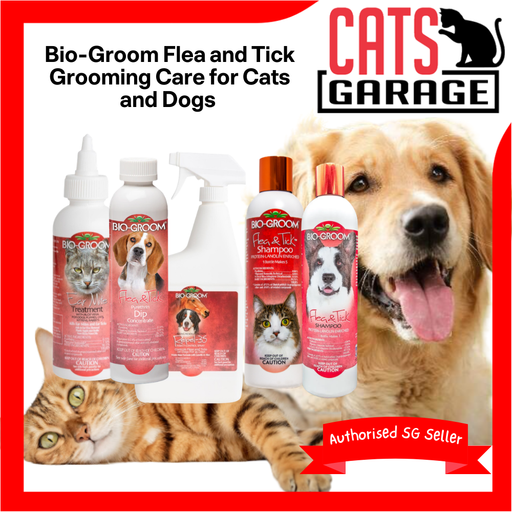 Bio-Groom Flea and Tick Grooming Care for Cats and Dogs 4oz/8oz/12oz