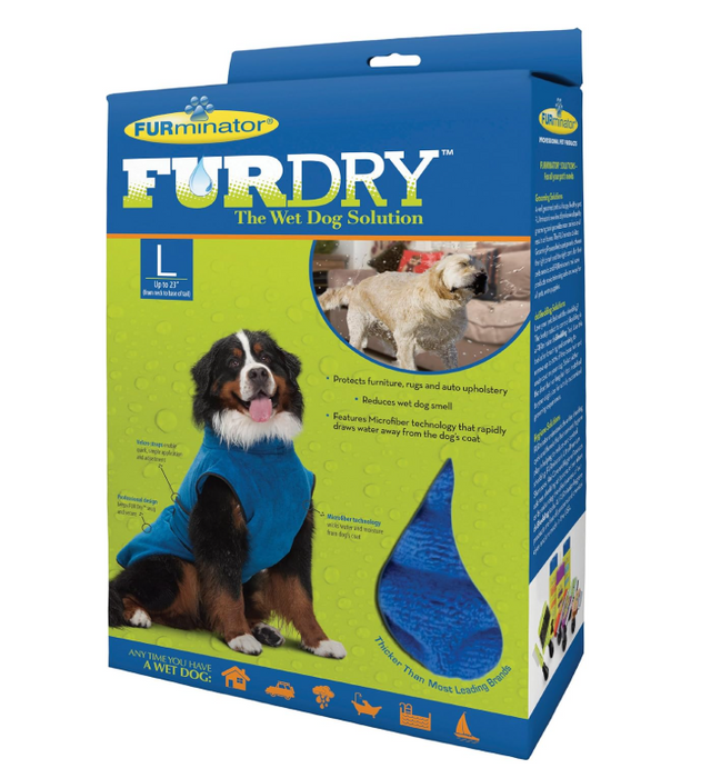 FURminator Grooming Tool Fur Dry Towel for Dogs