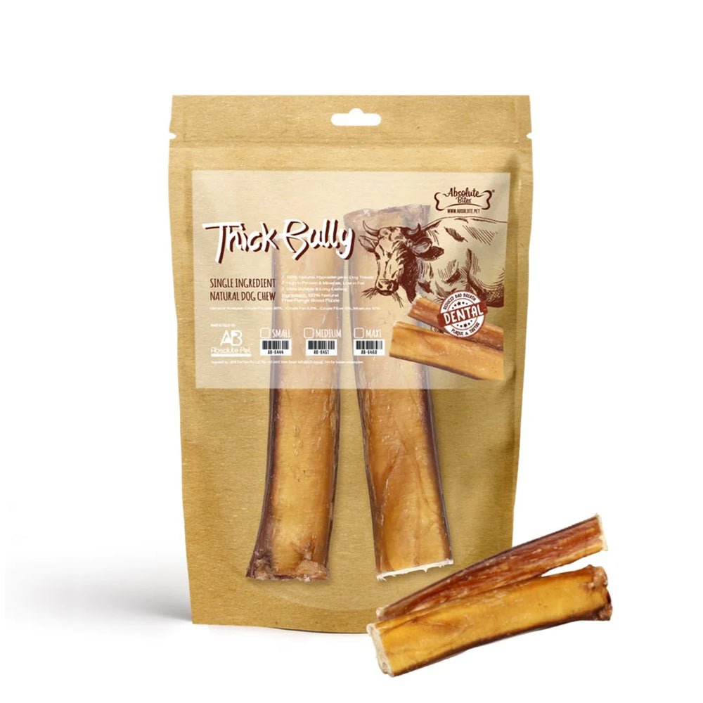 Absolute Bites Thick Bully Stick (3 Option)