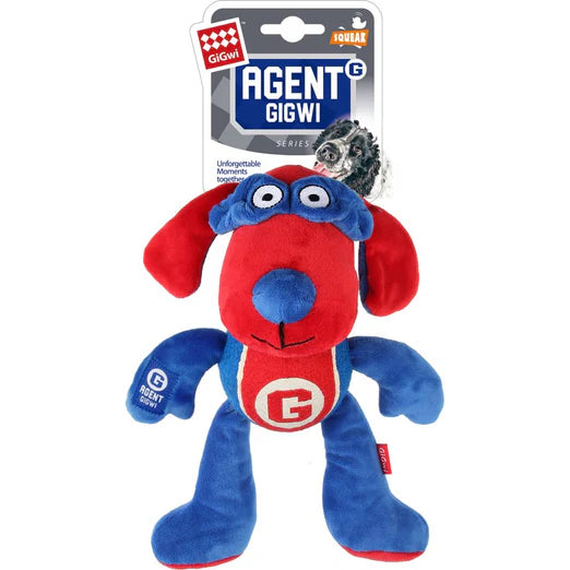 GiGwi Agent Tennis Ball Plush Dog Toy - Dog