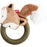 GiGwi Eco Catch & Scratch Silvervine Ring Cat Toy Fox