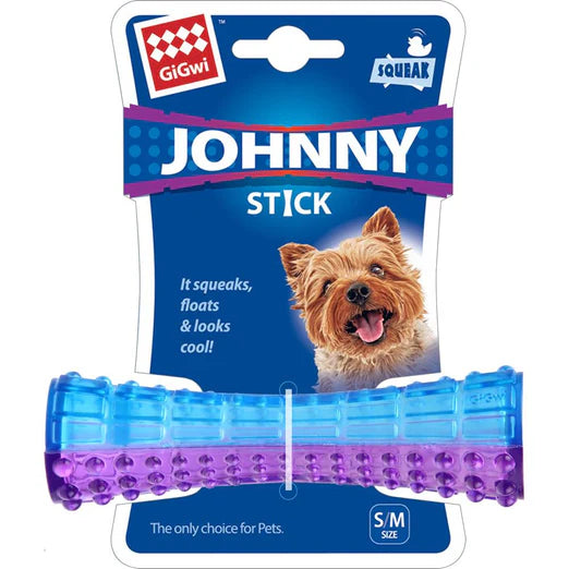GiGwi Johnny Stick TPR Dog Toy Blue Purple
