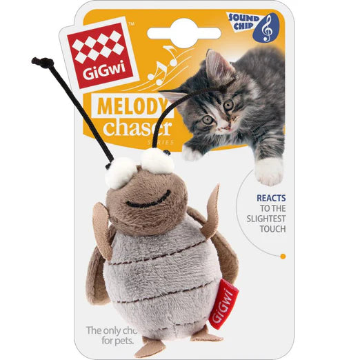 GiGwi Melody Chaser Motion Activated Cat Toy Cricket