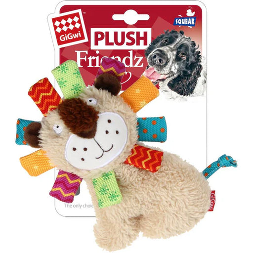 GiGwi Plush Friendz Dog Toy Lion