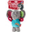 GiGwi Plush Friendz Tug Dog Toy Elephant