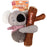 GiGwi Shaking Fun 2-In-1 Plush Dog Toy (Koala)