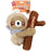 GiGwi Shaking Fun 2-In-1 Plush Dog Toy Sloth