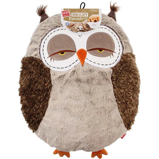 GiGwi Snoozy Friends Bed For Cats & Dogs Owl