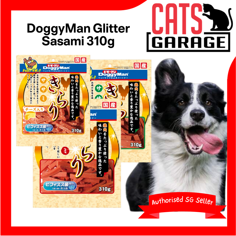 DoggyMan Glitter Sasami Dog Treats 310g