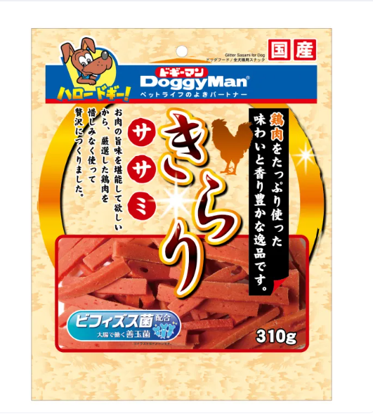 DoggyMan Glitter Sasami Dog Treats 310g