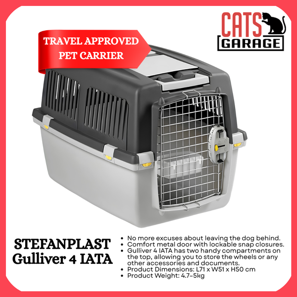 Stefanplast® Gulliver 4 IATA | Travel Approved Pet Carrier