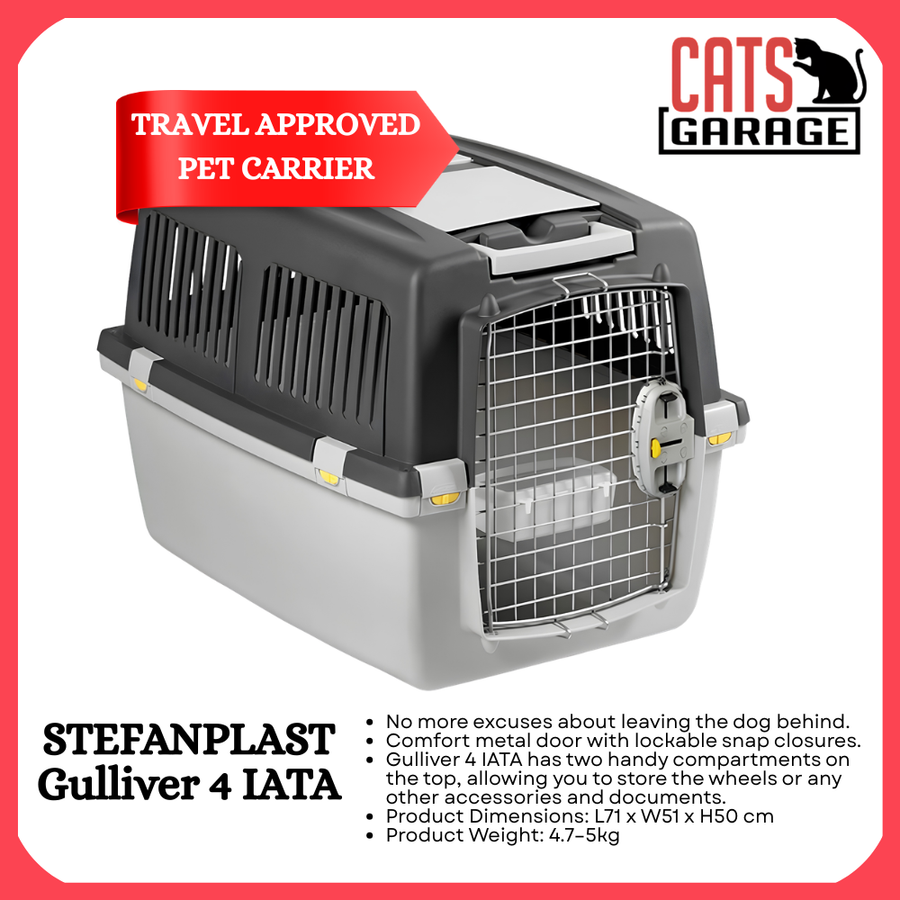 Stefanplast® Gulliver 4 IATA | Travel Approved Pet Carrier