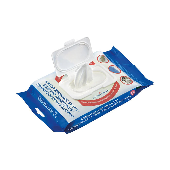 Artero Cleaning Glove with Chlorhexidine, 20 units