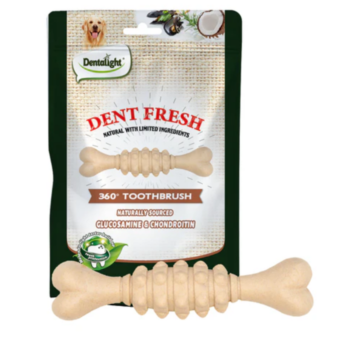 Dentalight Dent Fresh 360° Toothbrush Antioxidant Dental Treats 18x150g
