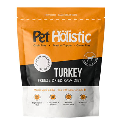 Pet Holistic Turkey Freeze Dried Raw Dog Food 14oz