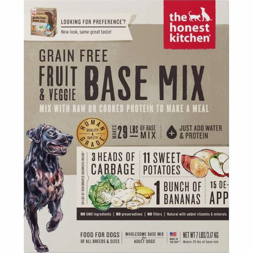 The Honest Kitchen Preference Grain Free Fruit & Veggie Base Mix Dehydrated Dog Food (2 Sizes)