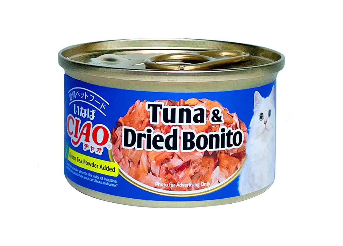 CIAO White Meat Tuna with Dried Bonito in Jelly 75g X24