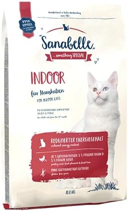 Sanabelle Indoor Guinea Fowl Cat Dry Food 10kg