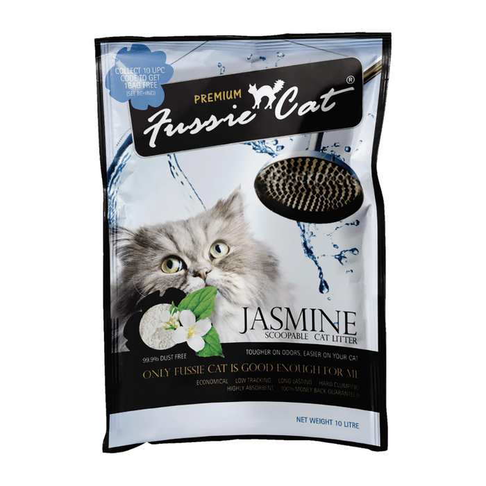 Fussie Cat Cat Litter 10L | Ultra Absorbent Bentonite | Long-Lasting Freshness