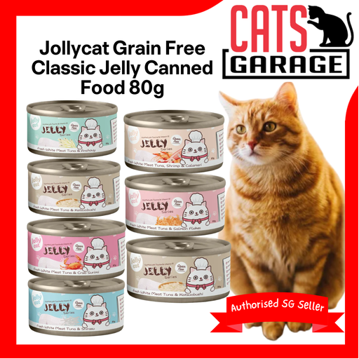 Jollycat Grain Free Classic Tuna Jelly Canned Food 80g