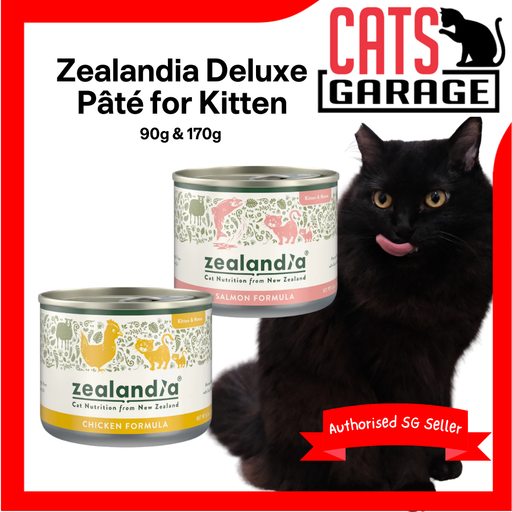 Zealandia Deluxe Pâté Wet Cat Food for Kitten 90g & 170g