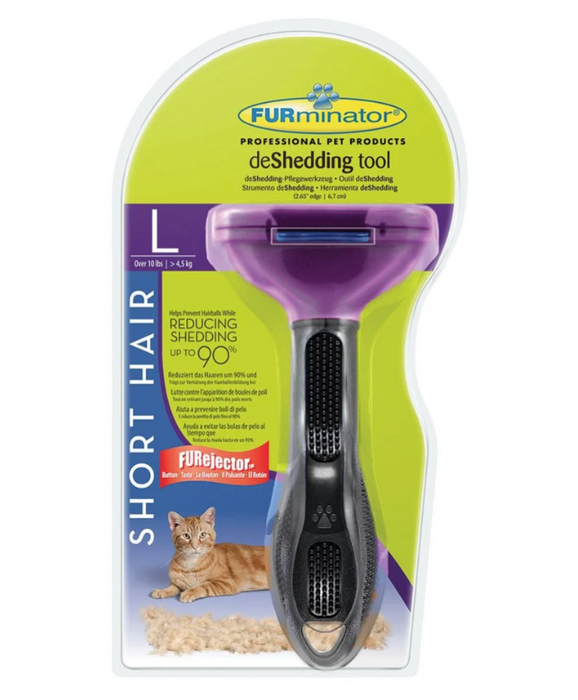 FURminator Deshedding Grooming Tools Short/Long Hair for Cats and Small Animals