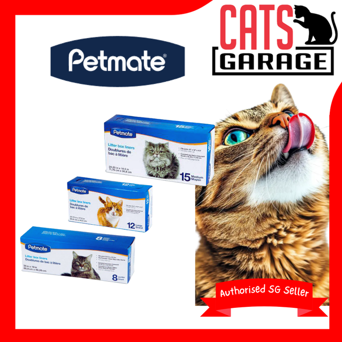 Petmate Cat Litter Pan Liners (3 Option)