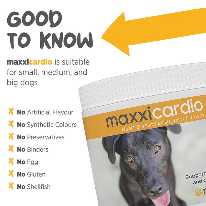 MaxxiPaws  MaxxiCardio for dogs 90g