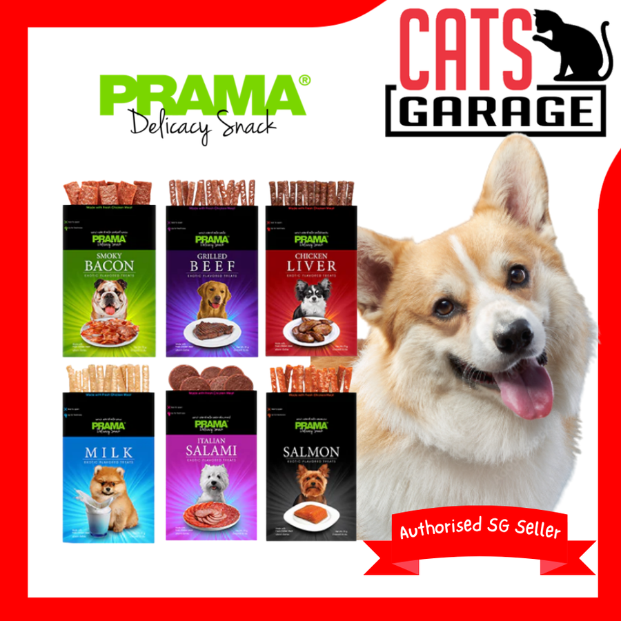 PRAMA Delicacy Snack Classic Meat Dog Treats 70g