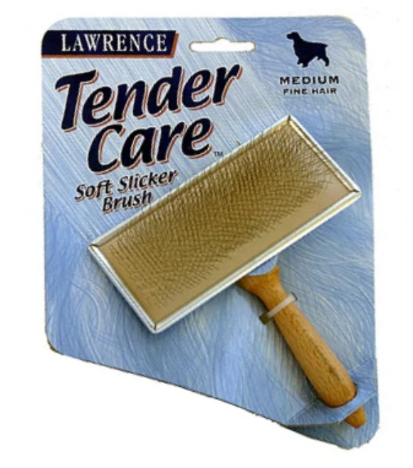 Lawrence Tender Grooming Care Slicker Brush for Dogs
