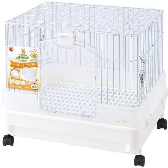 Marukan Easy Clean White Cage for Rabbit