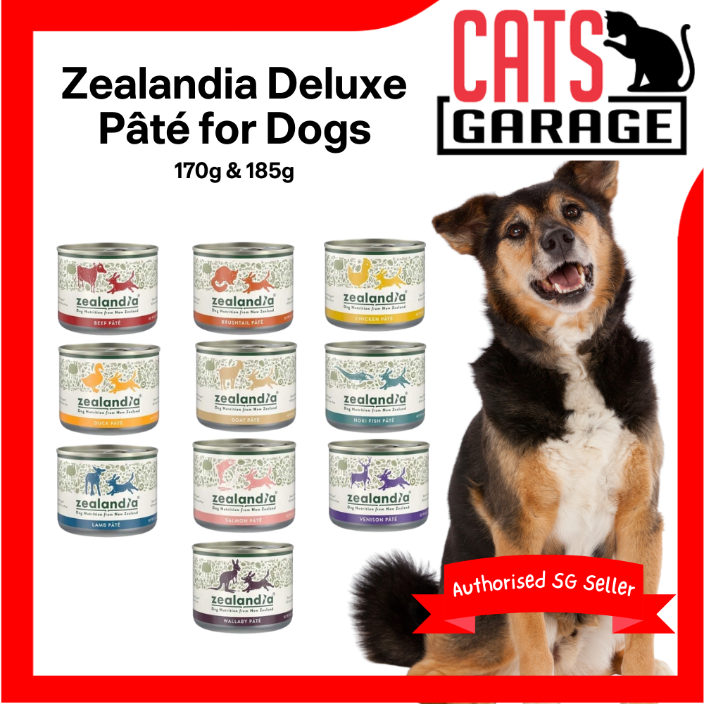 Zealandia Deluxe Pâté Wet Dog Food 170g to 185g
