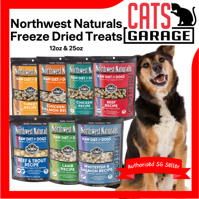 Northwest Naturals Raw Diet & Frozen/Freeze Dried Nuggets Dog Dry Food or Treats 12oz & 25oz