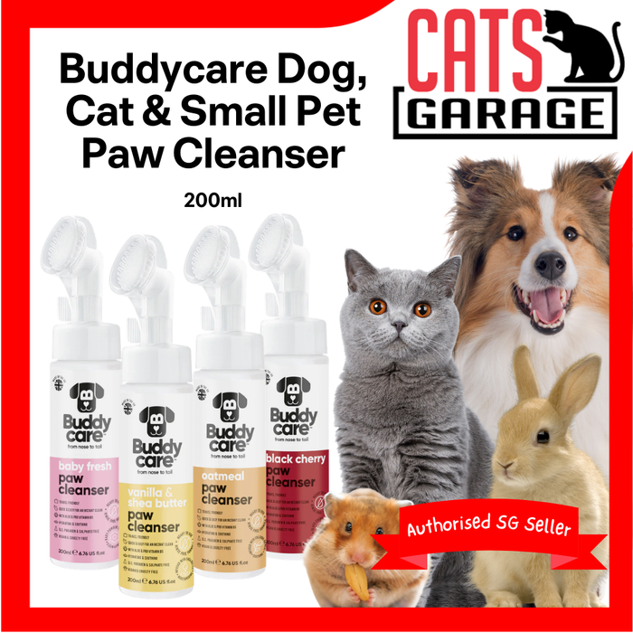 Buddycare Dog, Cat & Small Pet Paw Cleanser 200ml