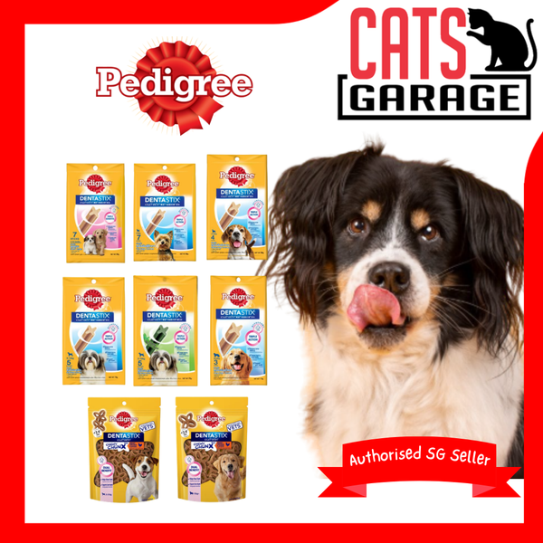 Pedigree DentaStix/Chewy Chunx for All types of Dog Breeds 56g/60g/68g/75g/98g/112g