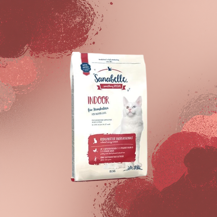 Sanabelle Indoor Guinea Fowl Cat Dry Food 10kg