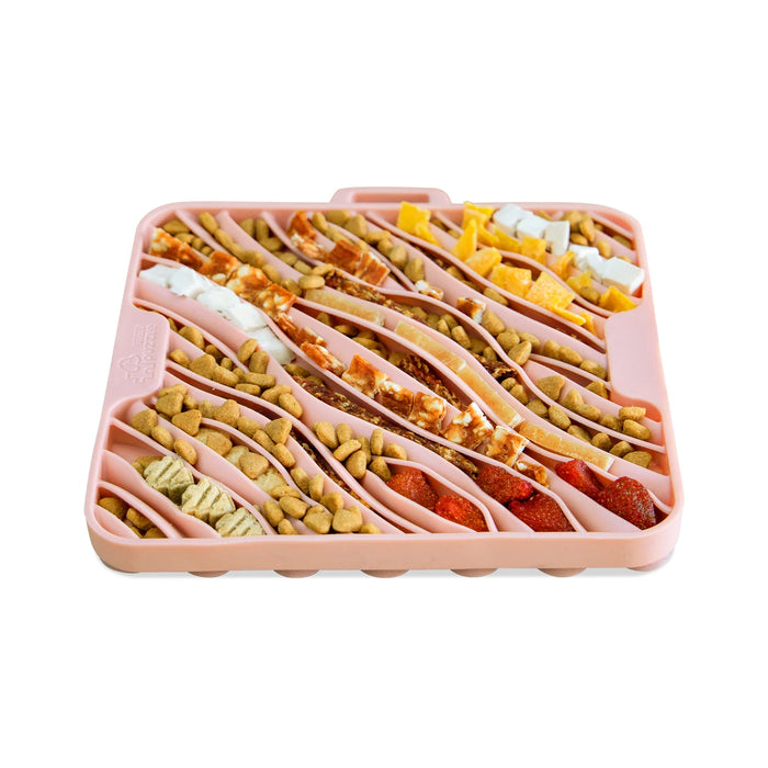 Puzzle Feeder Lick Interactive Mat Flex Wave
