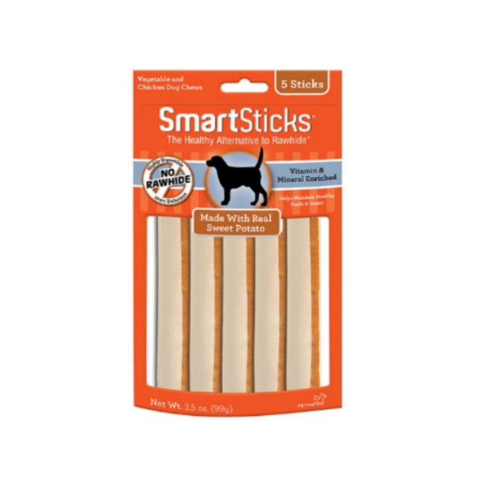SmartBones Smart Dog Food Treats Twist/Sticks/Chips
