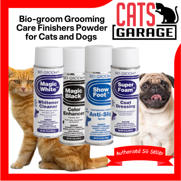 Bio-groom Grooming Care Finishers Powder for Cats and Dogs 8oz/10oz/16oz