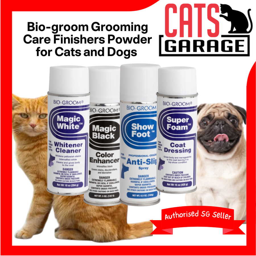 Bio-groom Grooming Care Finishers Powder for Cats and Dogs 8oz/10oz/16oz