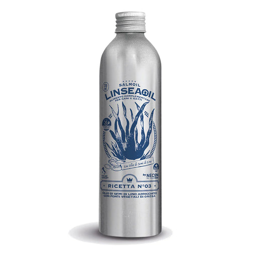 Salmoil Linseed Oil Recipe 3 Vegan Supplement For Cats & Dogs (150,250 & 500ml)
