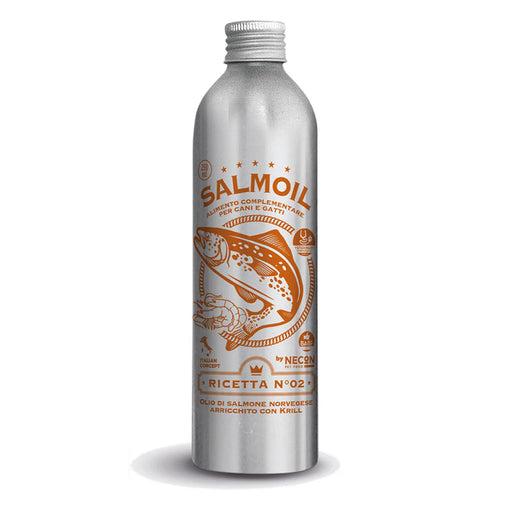 Salmoil Norwegian Salmon Oil Recipe 2 Gut Wellness Supplement For Cats & Dogs(150ml,250ml & 500ml))