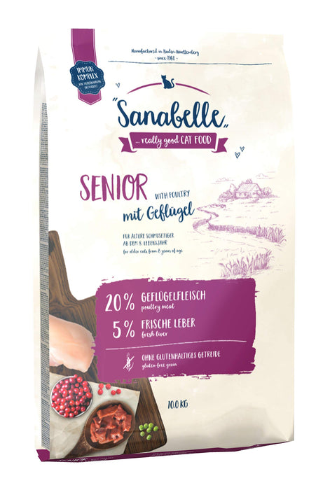 Sanabelle Senior Chicken Cat Dry Food 10kg