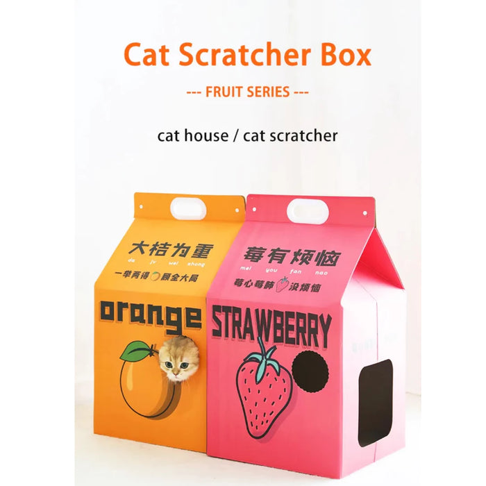 Cat Scratcher House Box